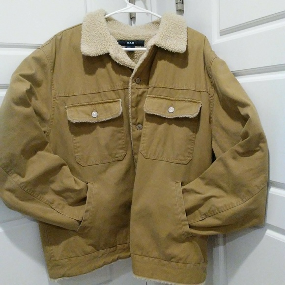 Gap VTG Sherpa Lined Trucker Jacket - Picture 1 of 7